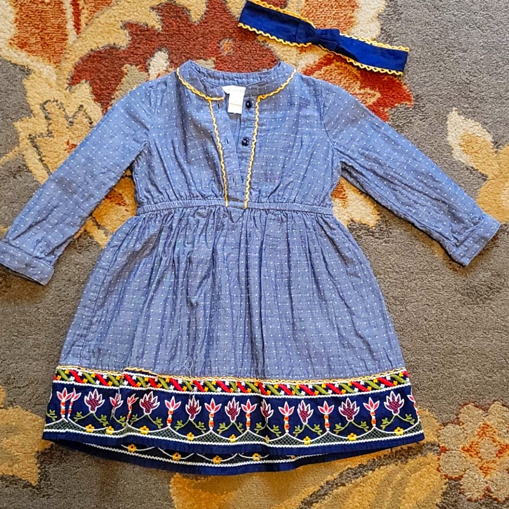 Monsoon embroidery dress